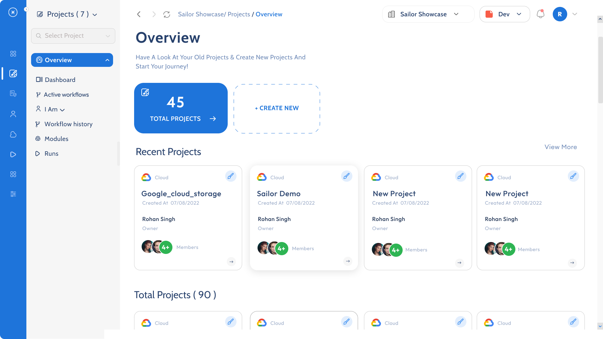 screenshot of Sailorcloud