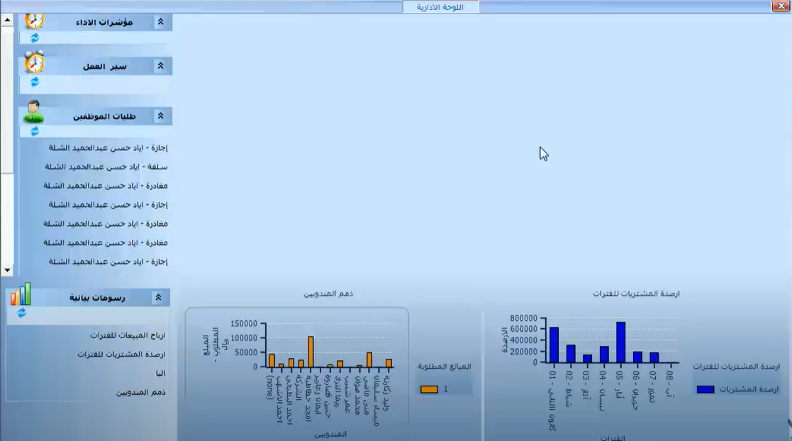 screenshot of SajayaERP