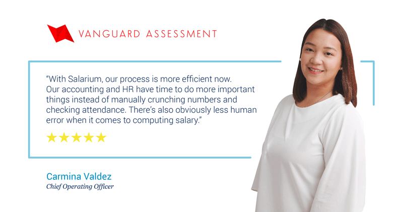 screenshot of Salarium