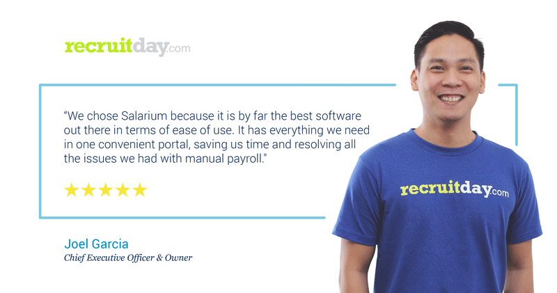 screenshot of Salarium