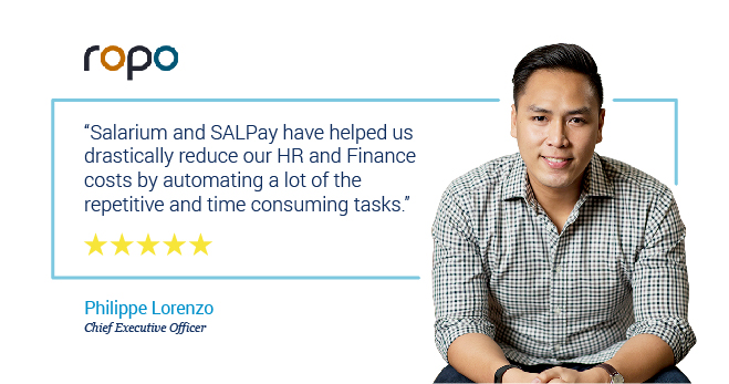 screenshot of Salarium