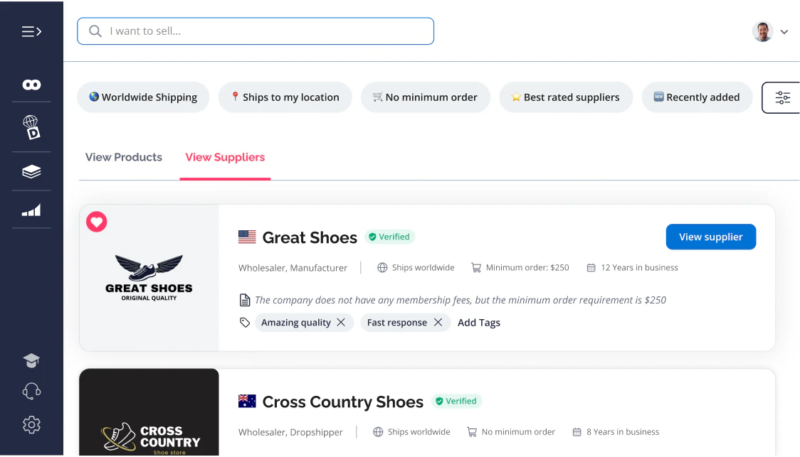 screenshot of SaleHoo