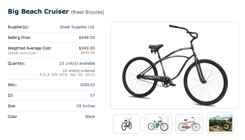 screenshot of SalesBinder