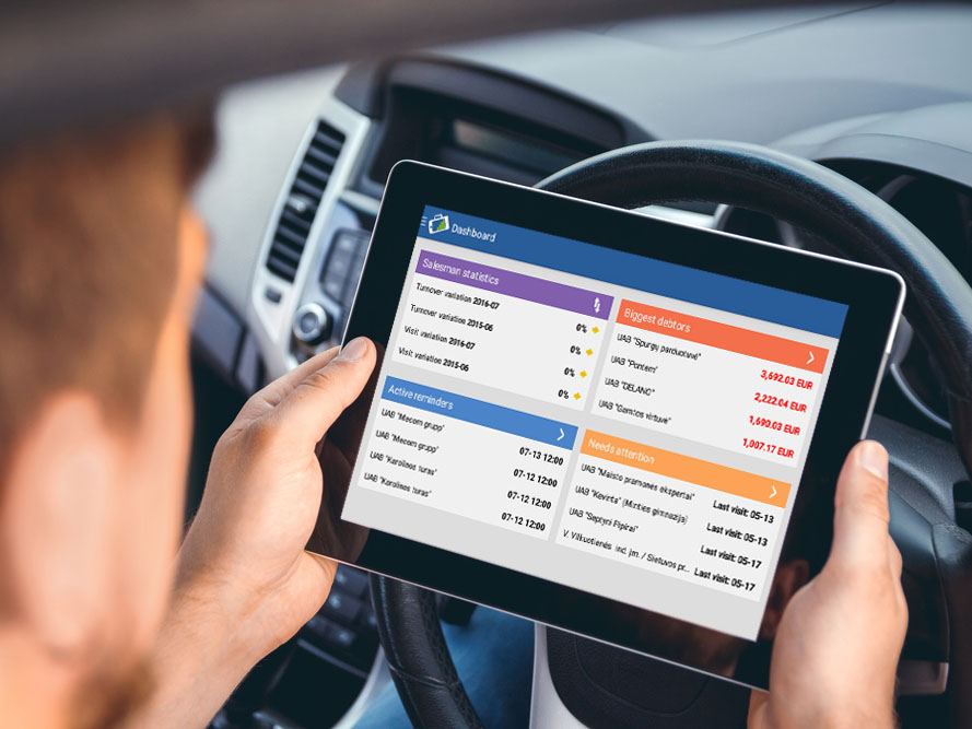 screenshot of SalesEyes