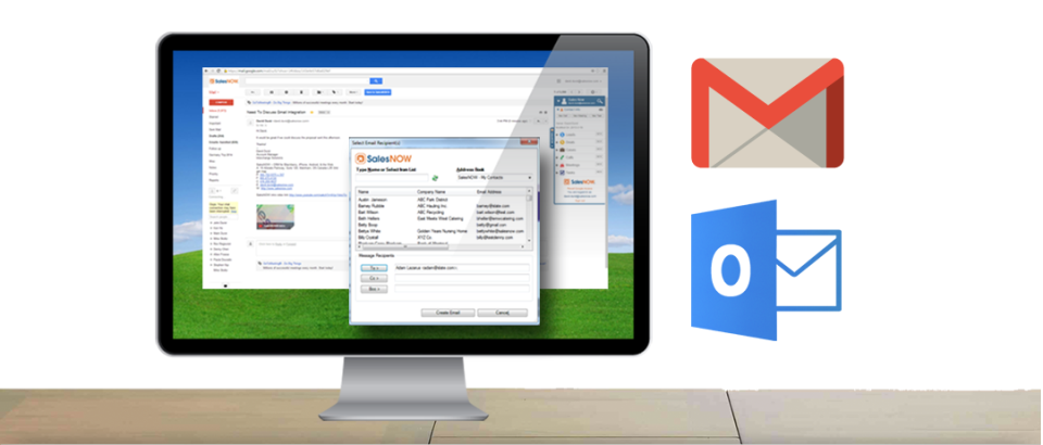 screenshot of SalesNOW