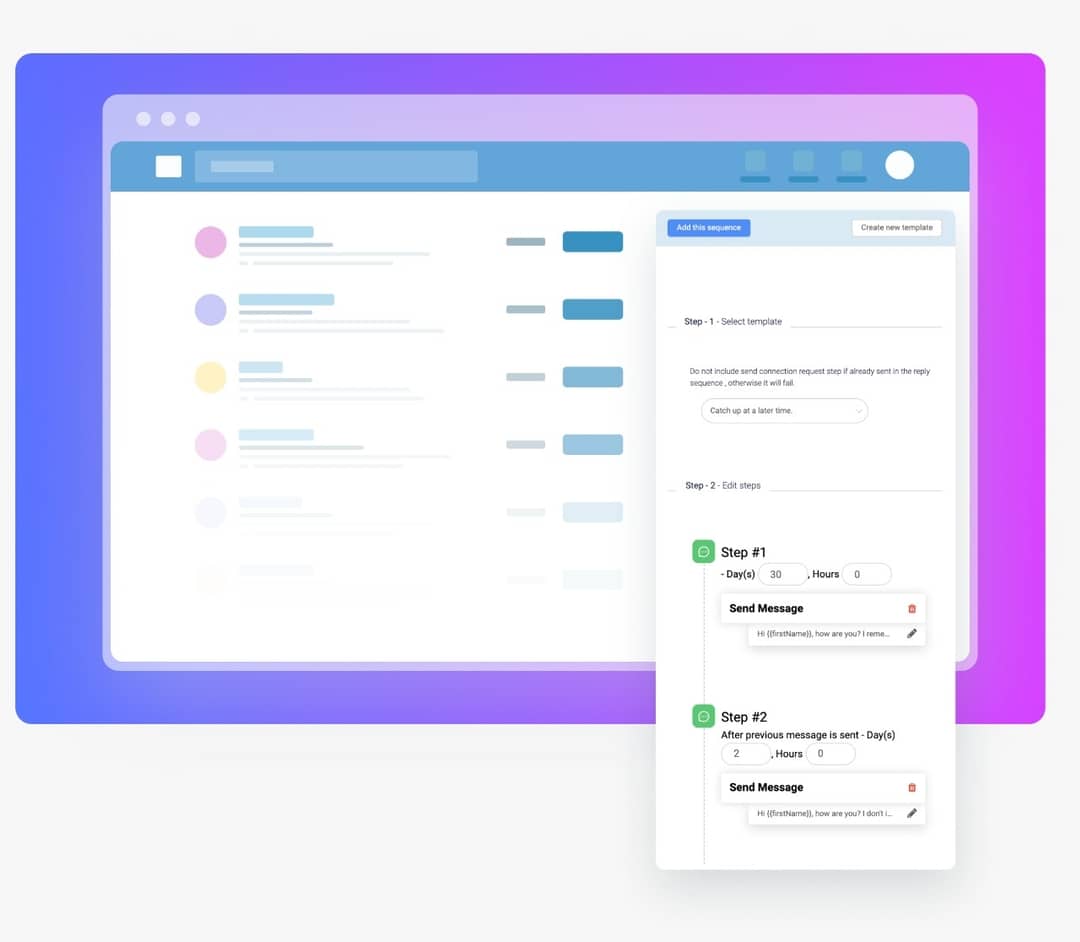 screenshot of SalesRobot