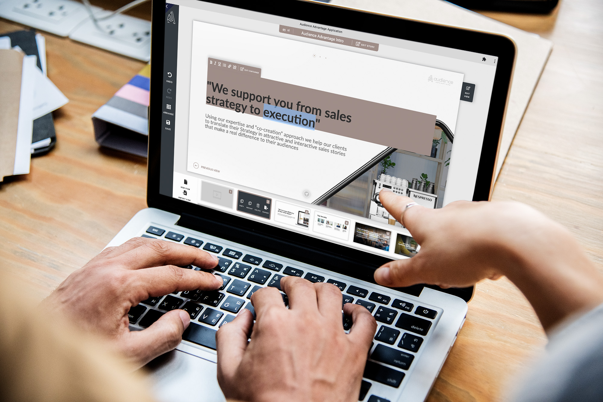 screenshot of Salesdrive