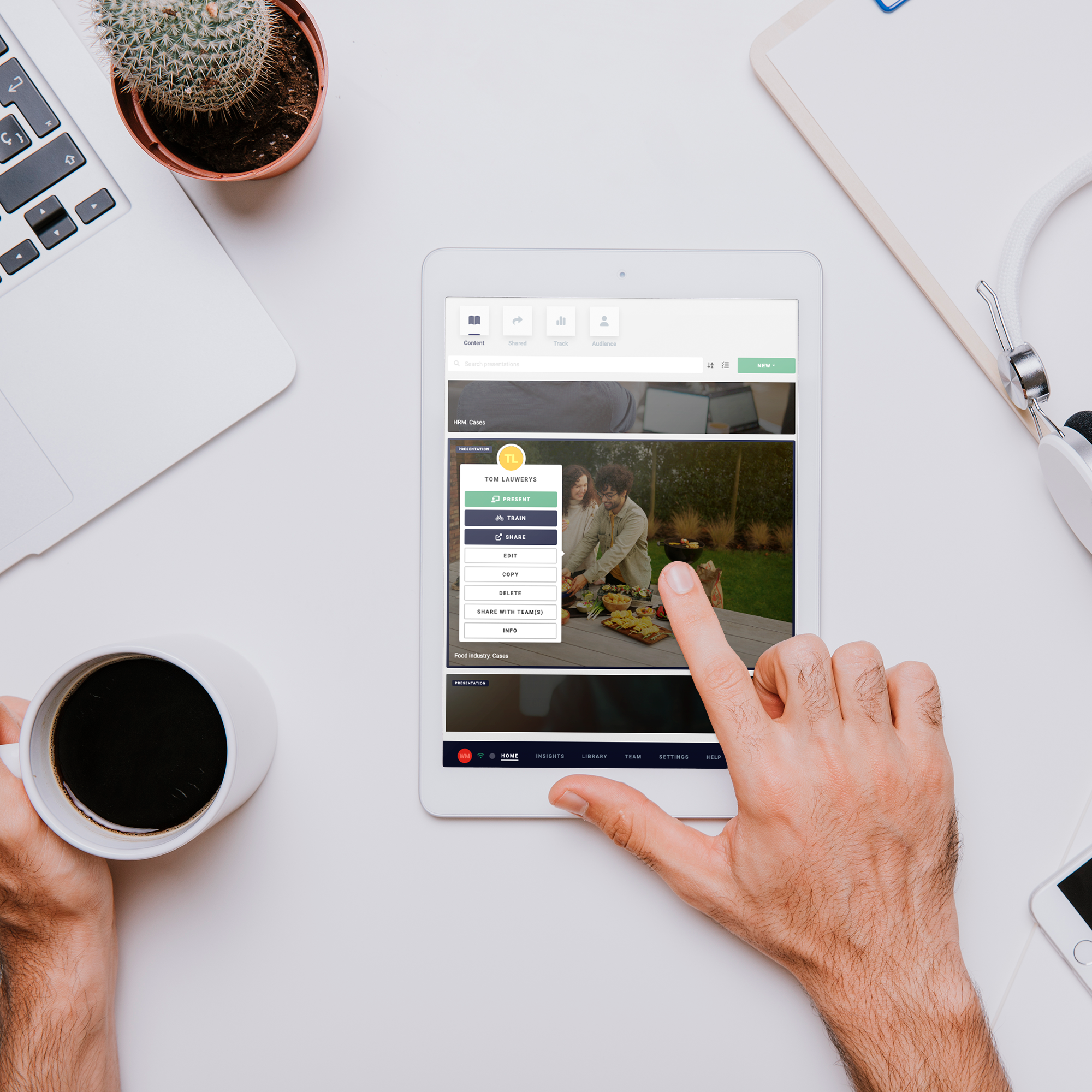 screenshot of Salesdrive