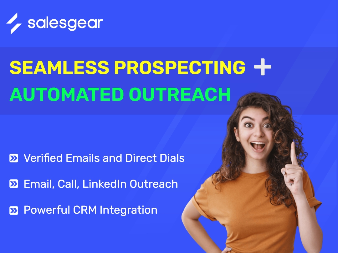 screenshot of Salesgear