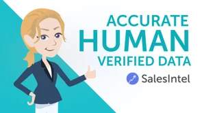 screenshot of Salesintel