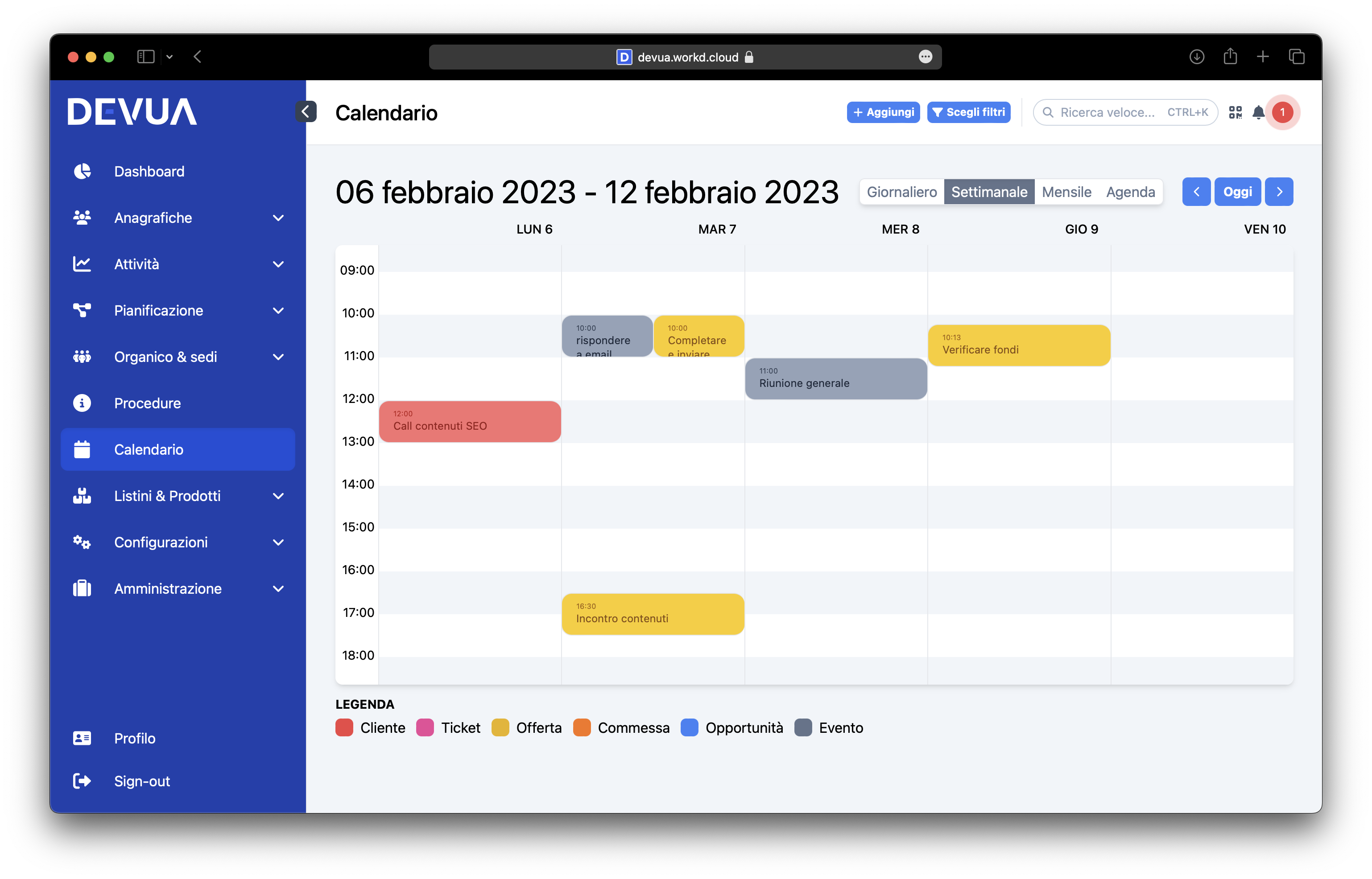 screenshot of Salesteer