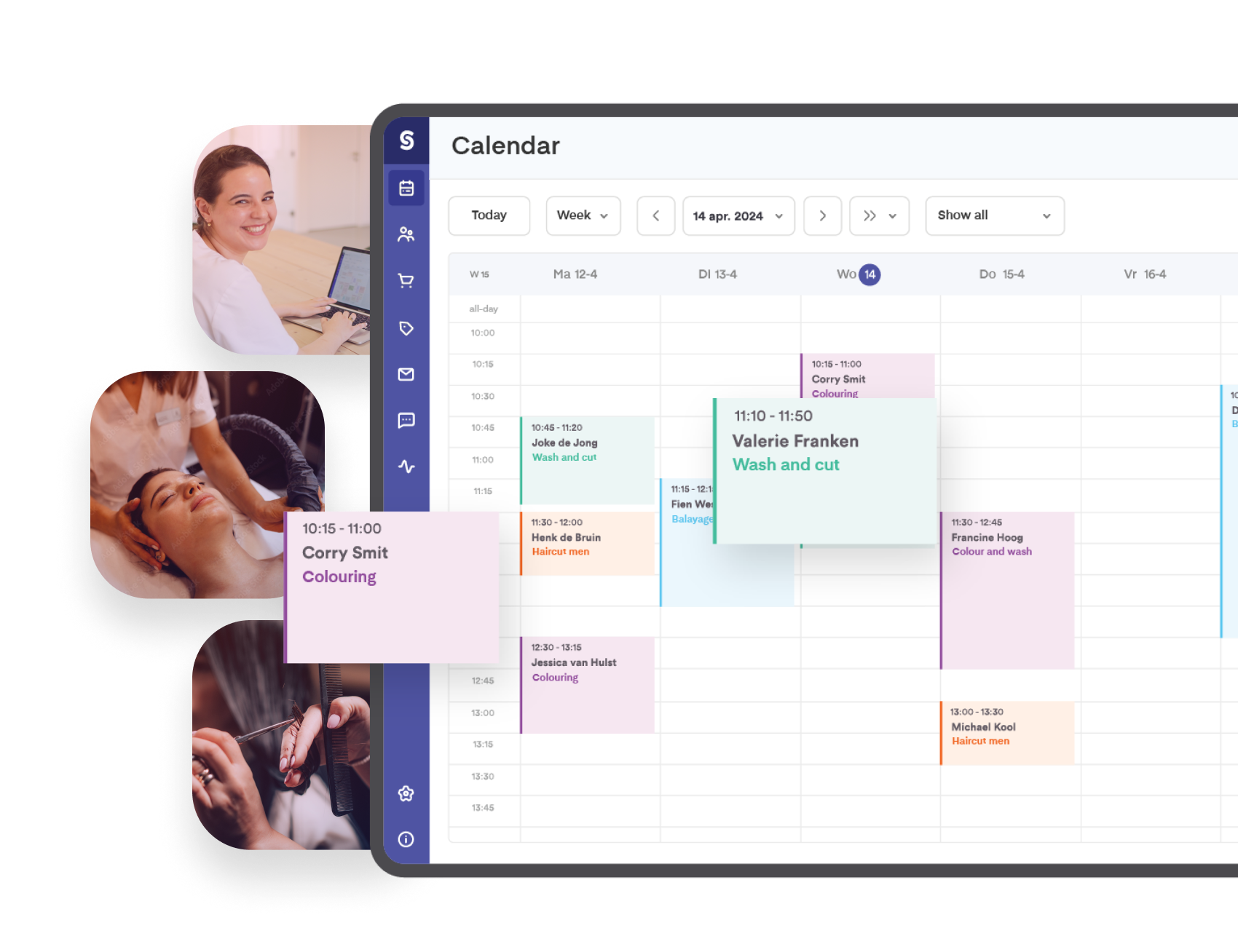 screenshot of Salonized