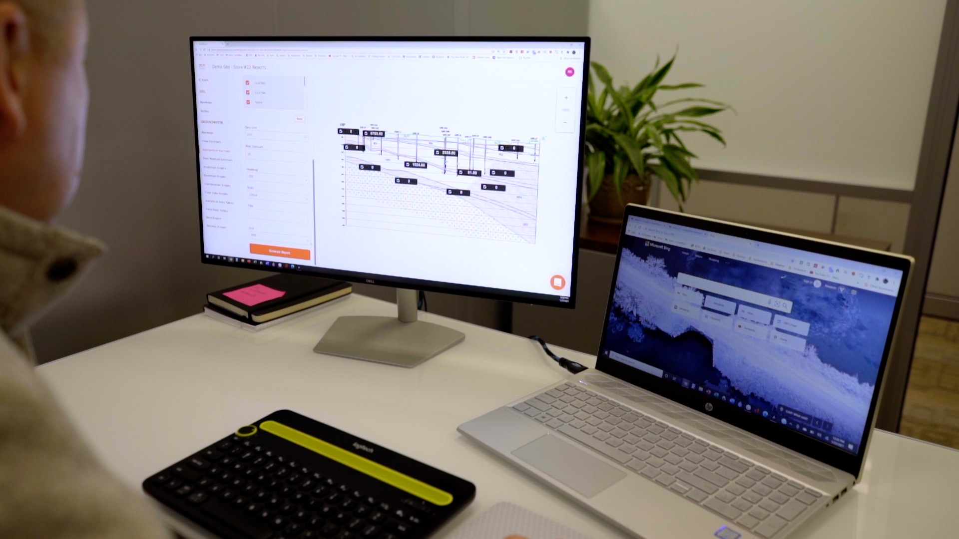 screenshot of SampleENV