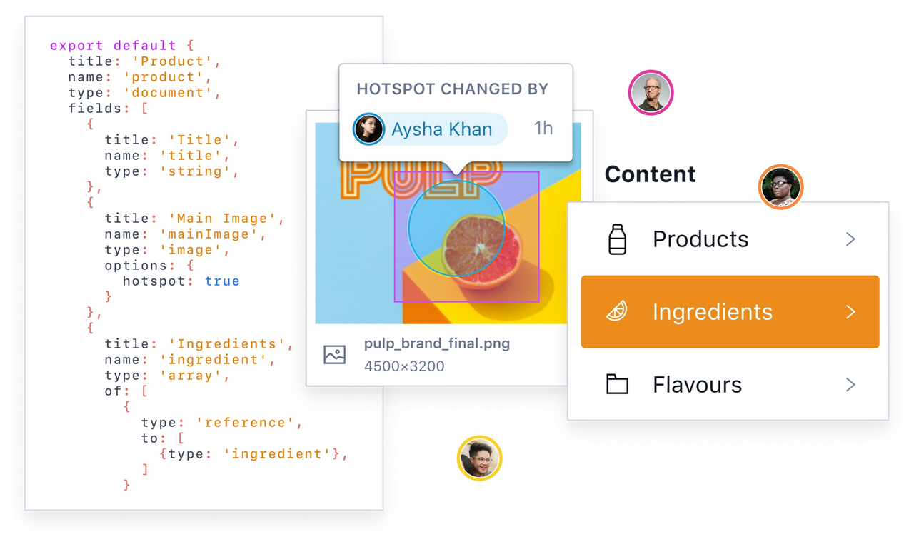 screenshot of Sanity