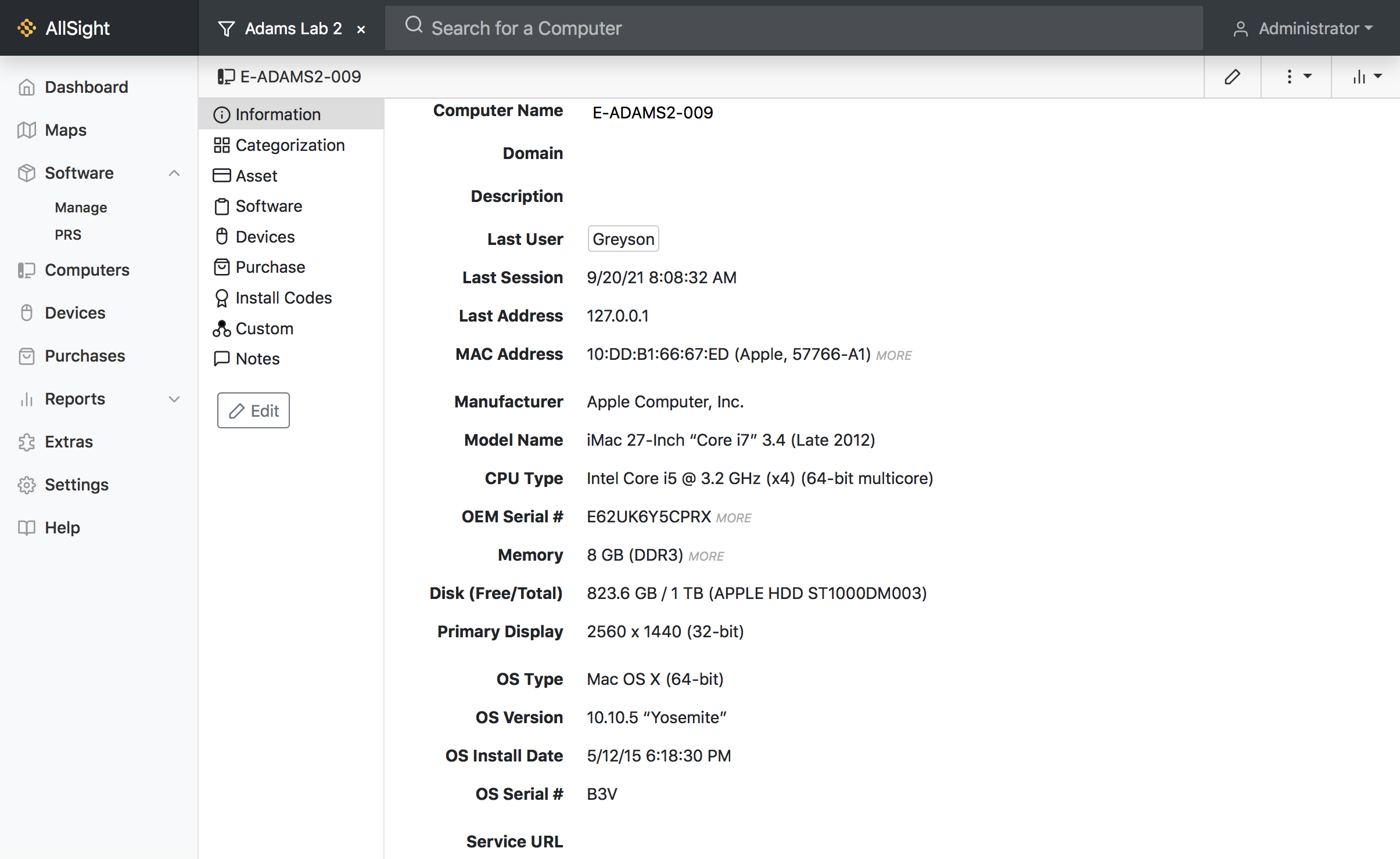 screenshot of Sassafras