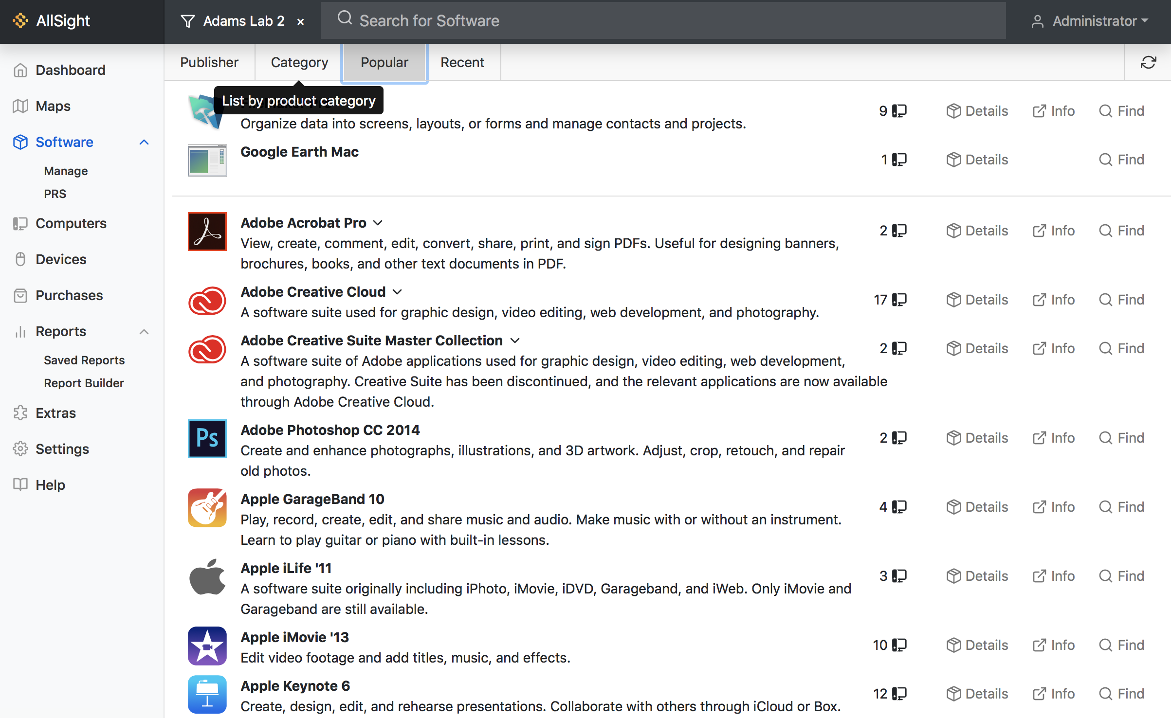 screenshot of Sassafras