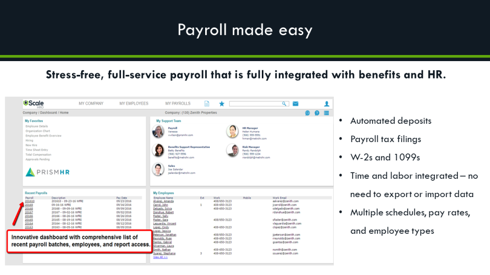 screenshot of ScalePEO