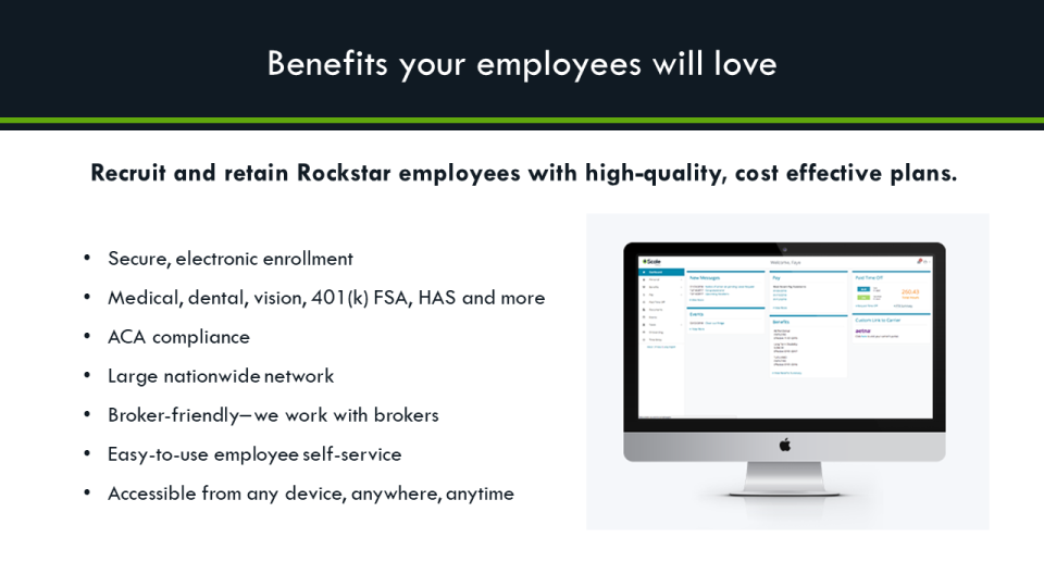screenshot of ScalePEO