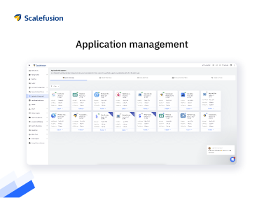 screenshot of Scalefusion