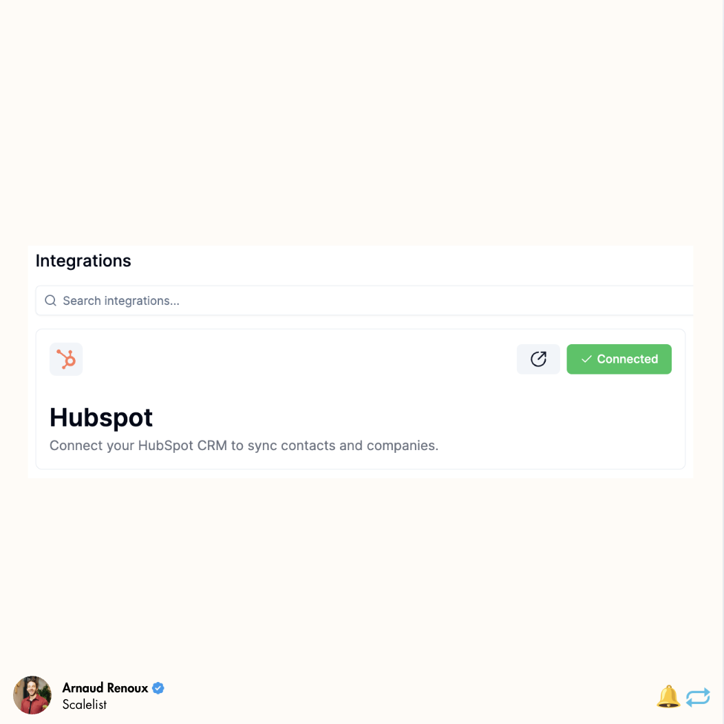 screenshot of Scalelist