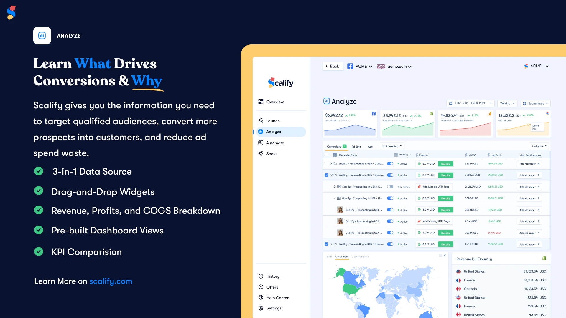 screenshot of Scalify