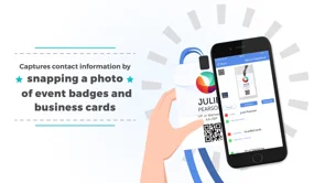 screenshot of ScanBizCards