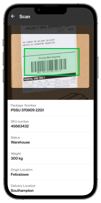 screenshot of Scanflow