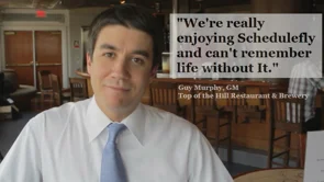 screenshot of Schedulefly