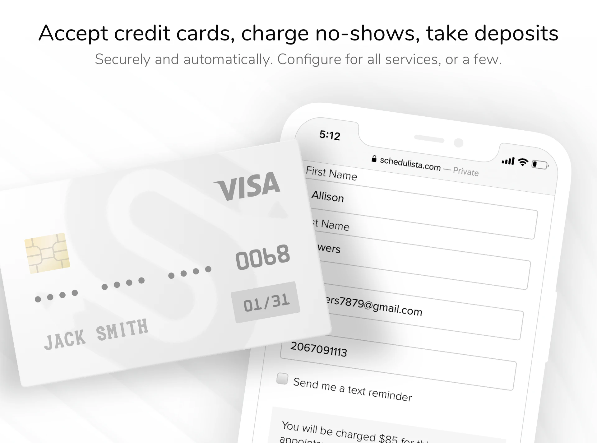 screenshot of Schedulista