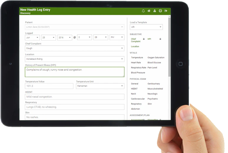 screenshot of SchoolDoc