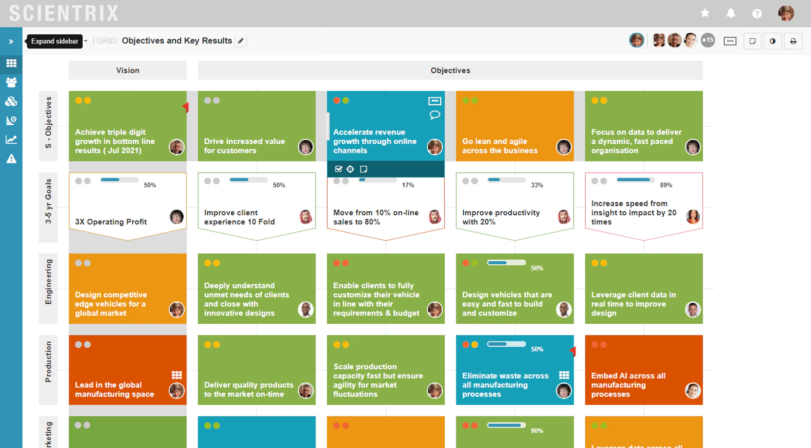 screenshot of Scientrix