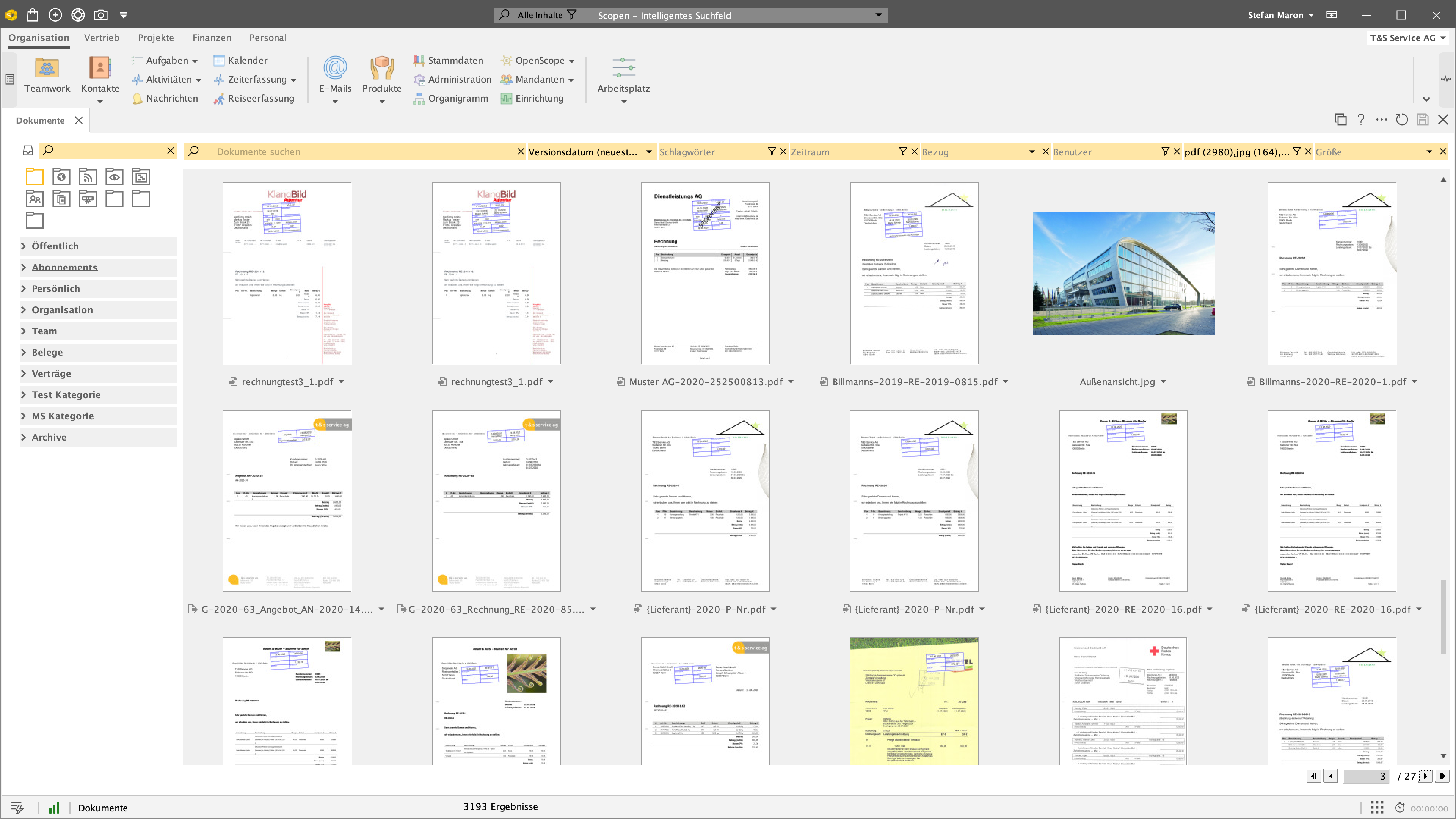 screenshot of Scopevisio