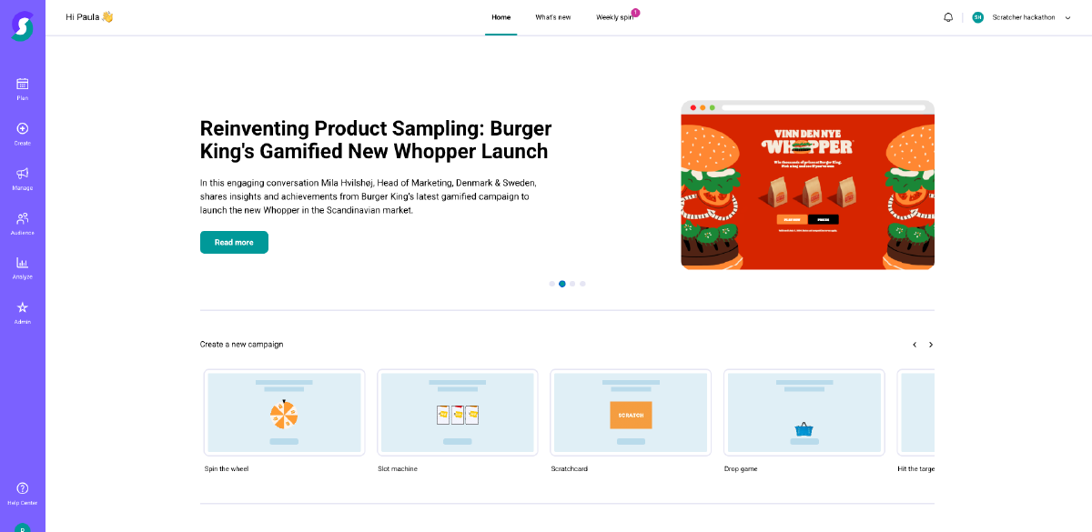 screenshot of Scratcher
