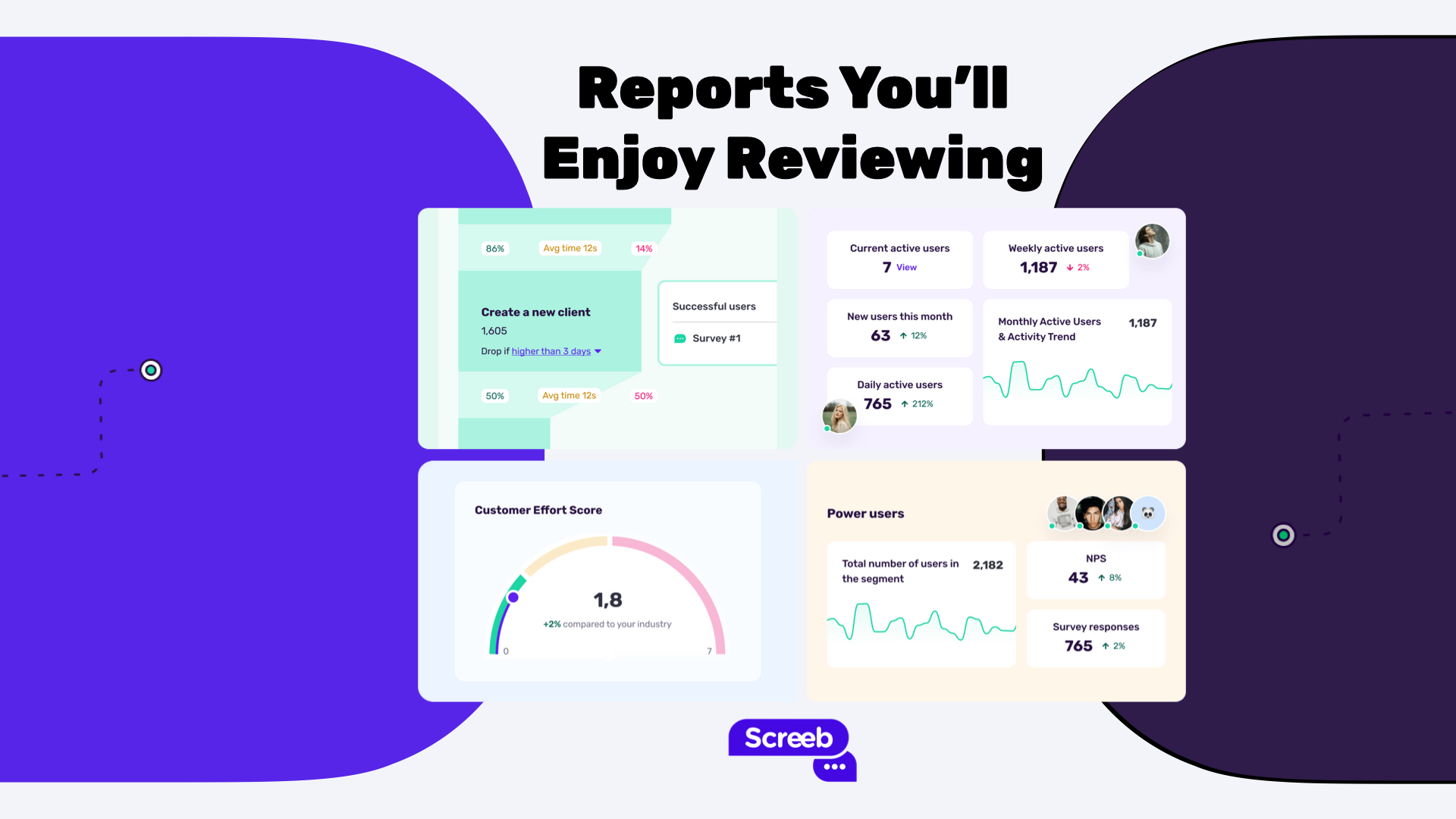 screenshot of Screeb