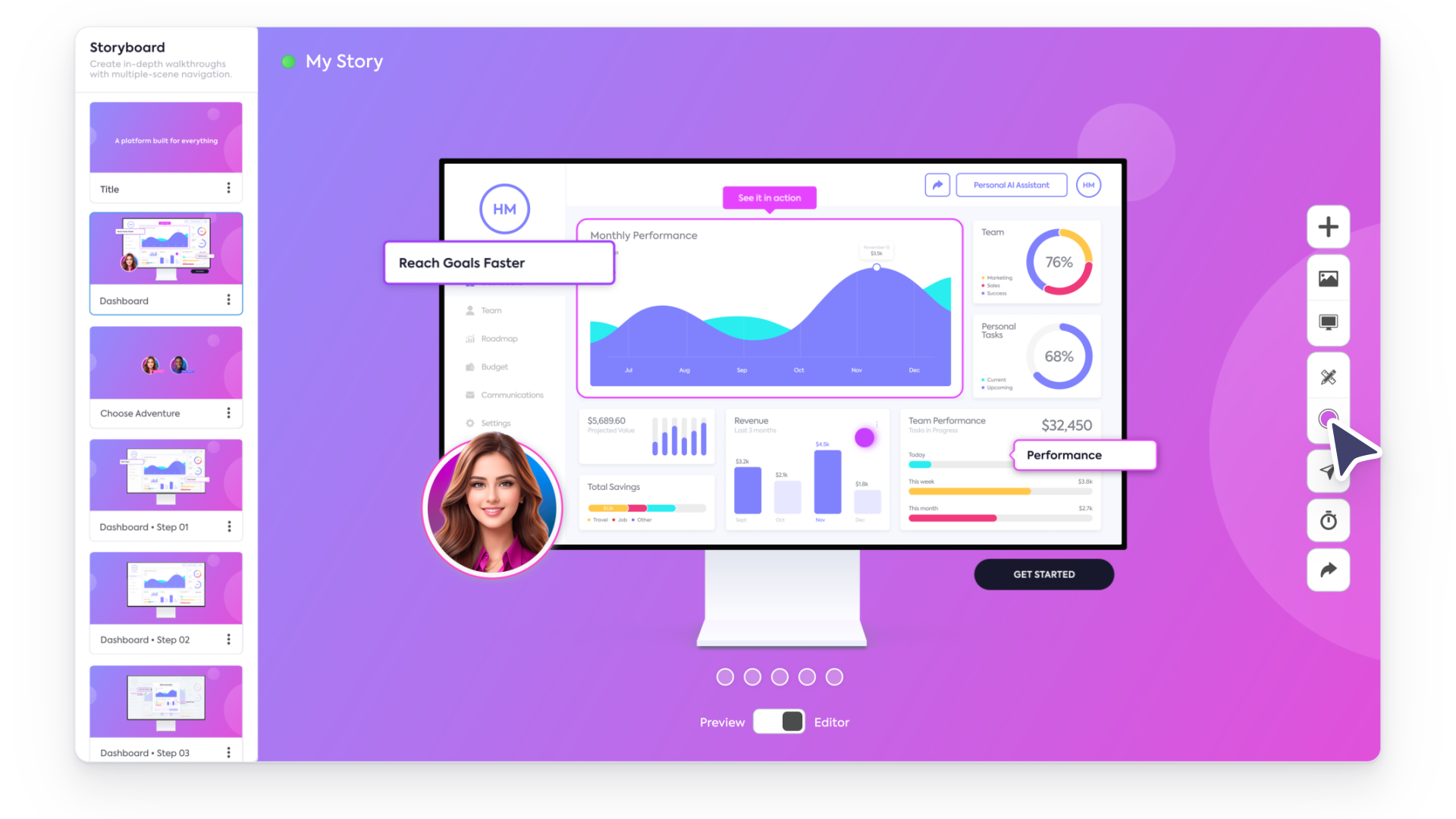 screenshot of ScreenSpace