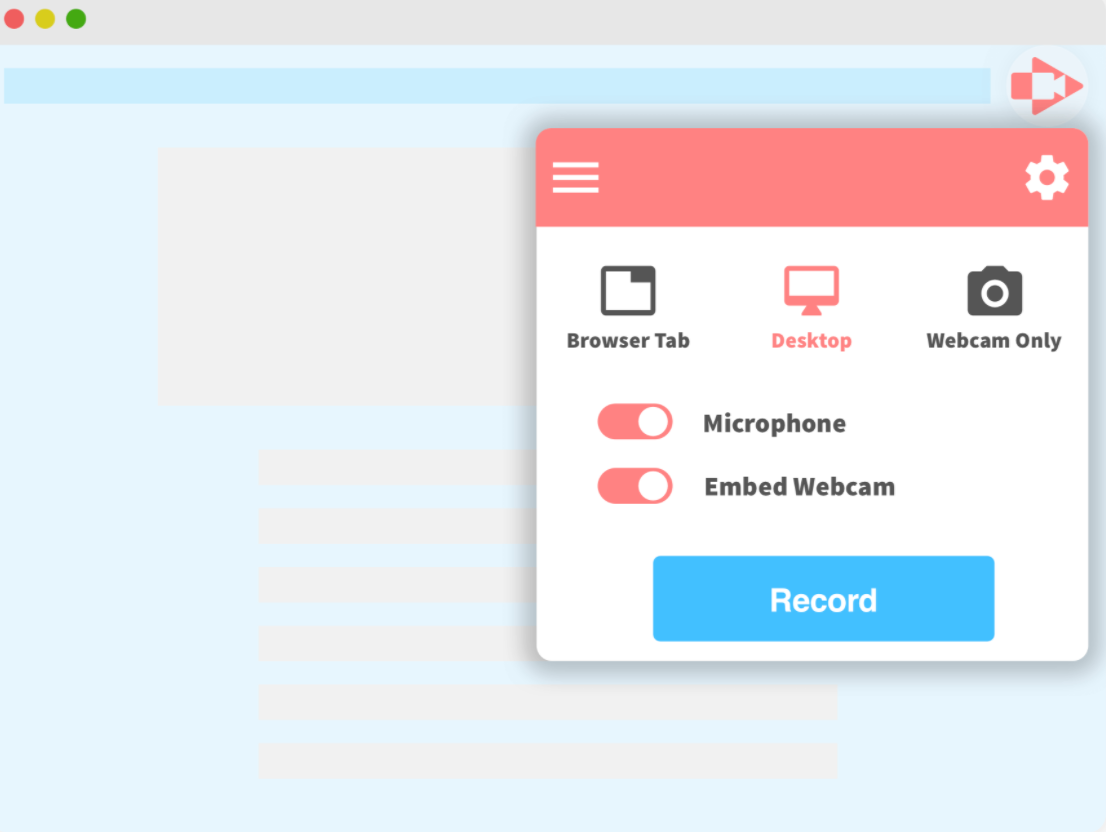 screenshot of Screencastify