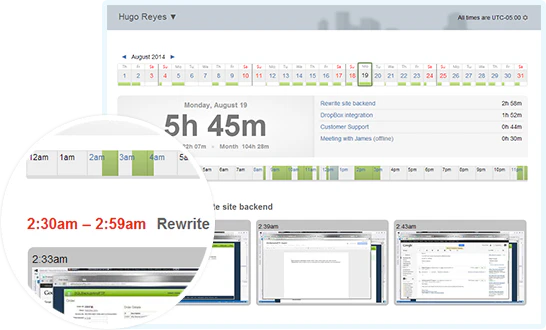screenshot of ScreenshotMonitor
