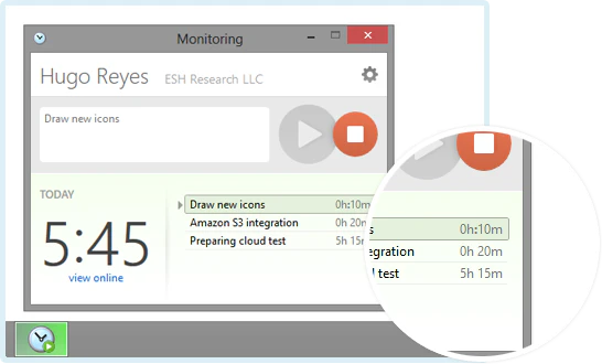 screenshot of ScreenshotMonitor