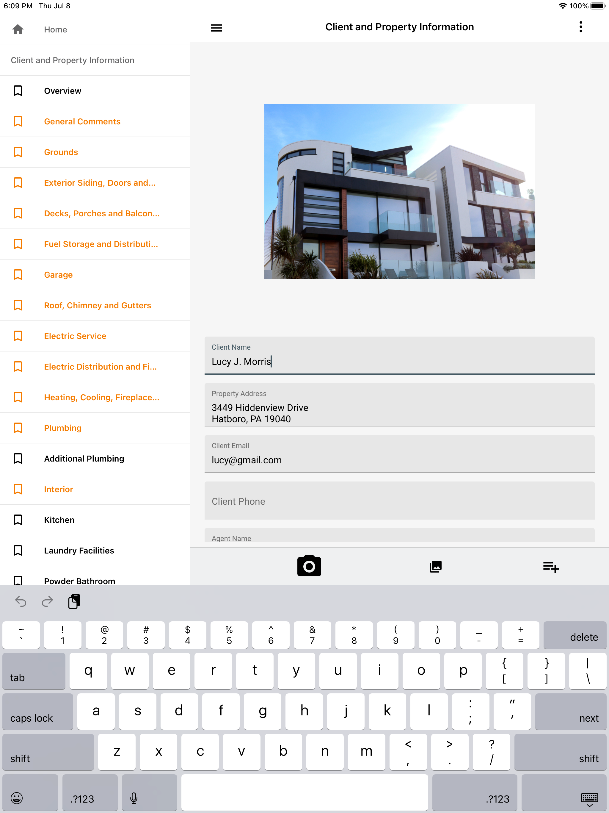 screenshot of ScribeWare