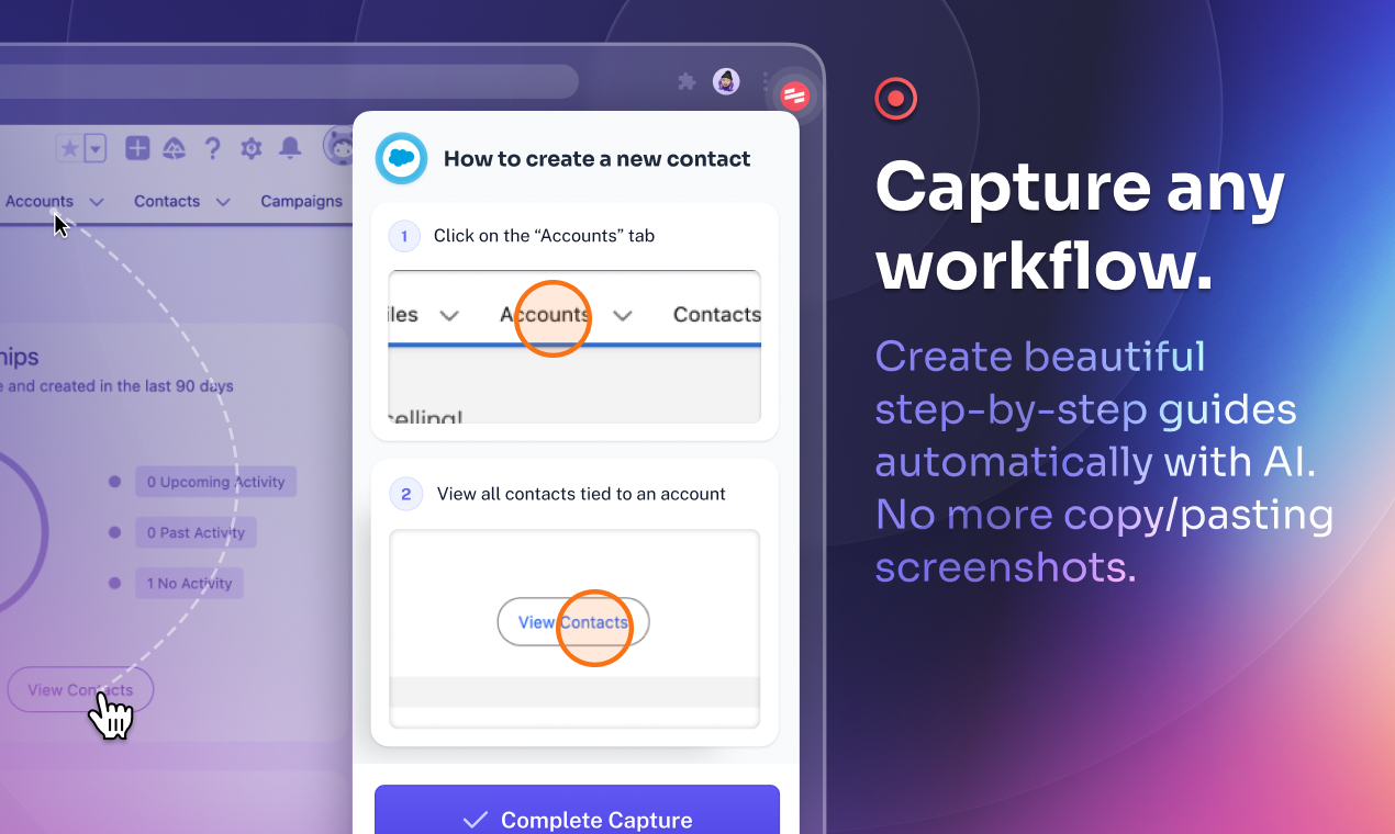 screenshot of Scribe