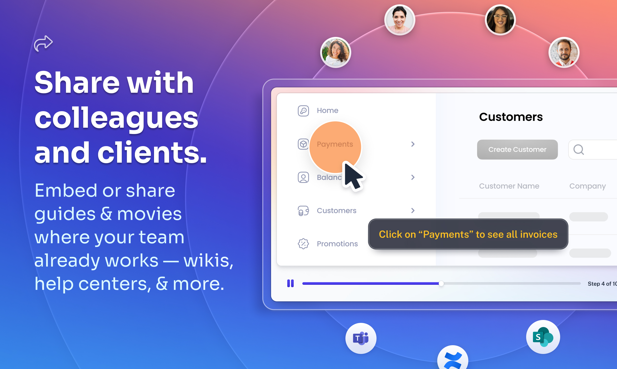 screenshot of Scribe