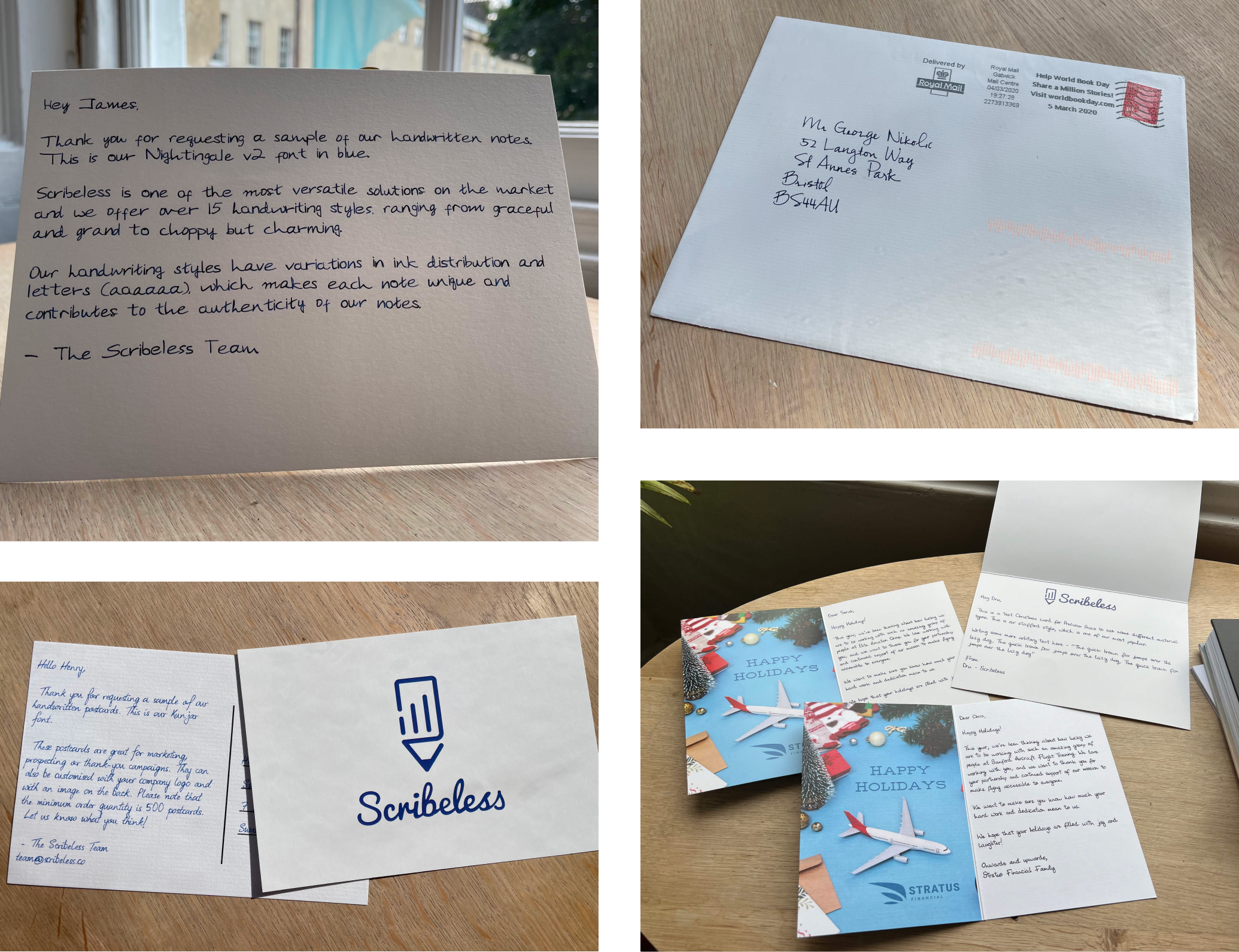 screenshot of Scribeless