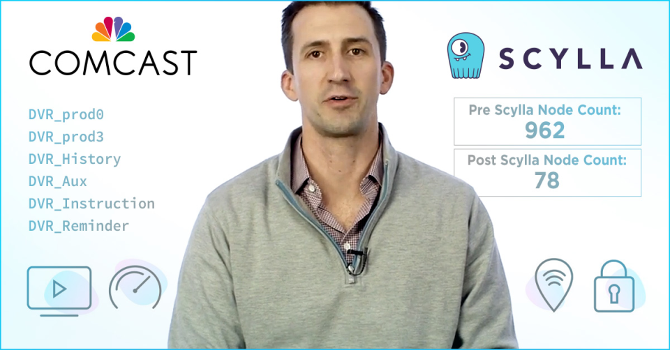screenshot of ScyllaDB