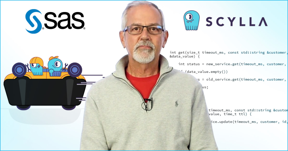 screenshot of ScyllaDB