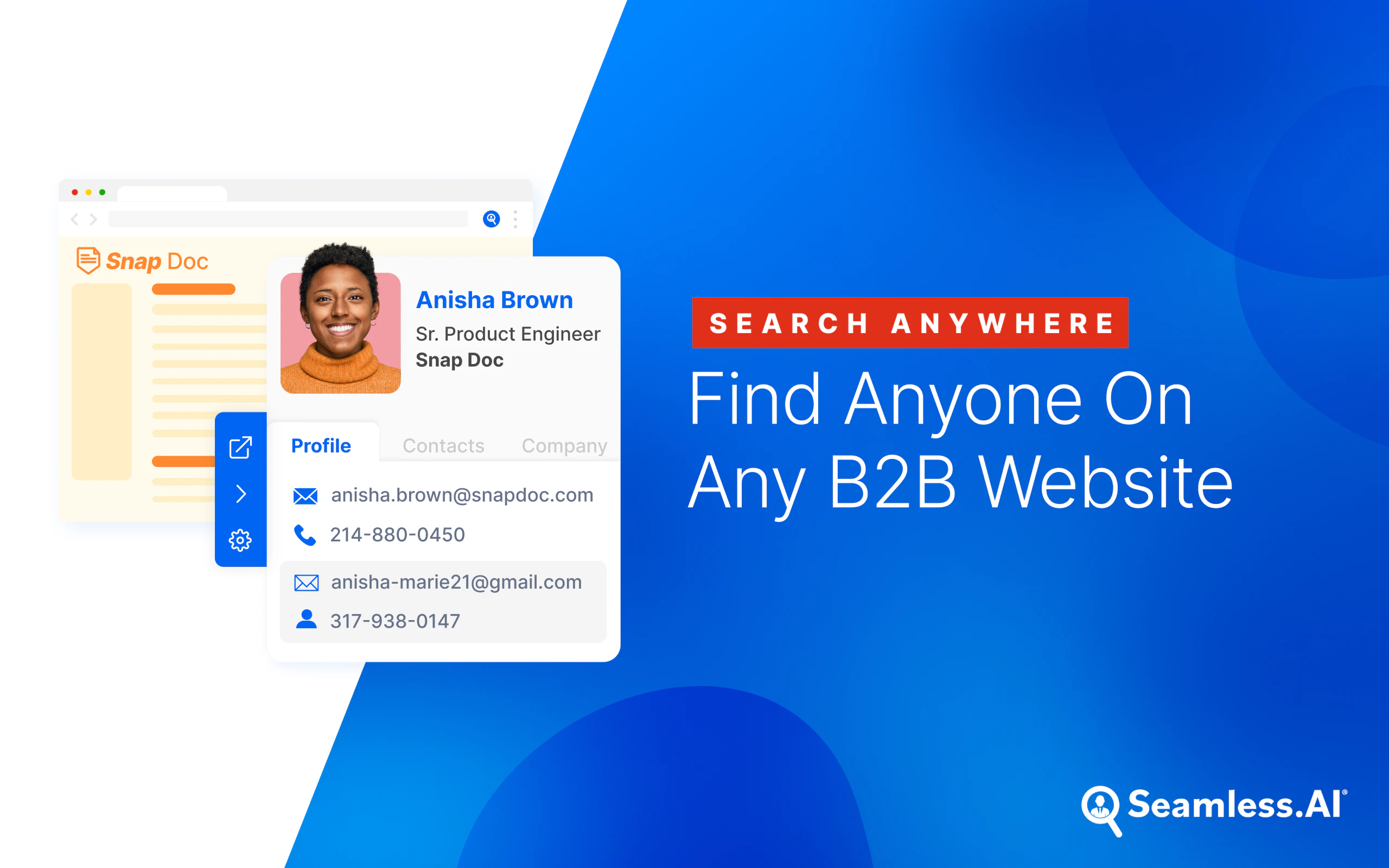 screenshot of Seamless.AI