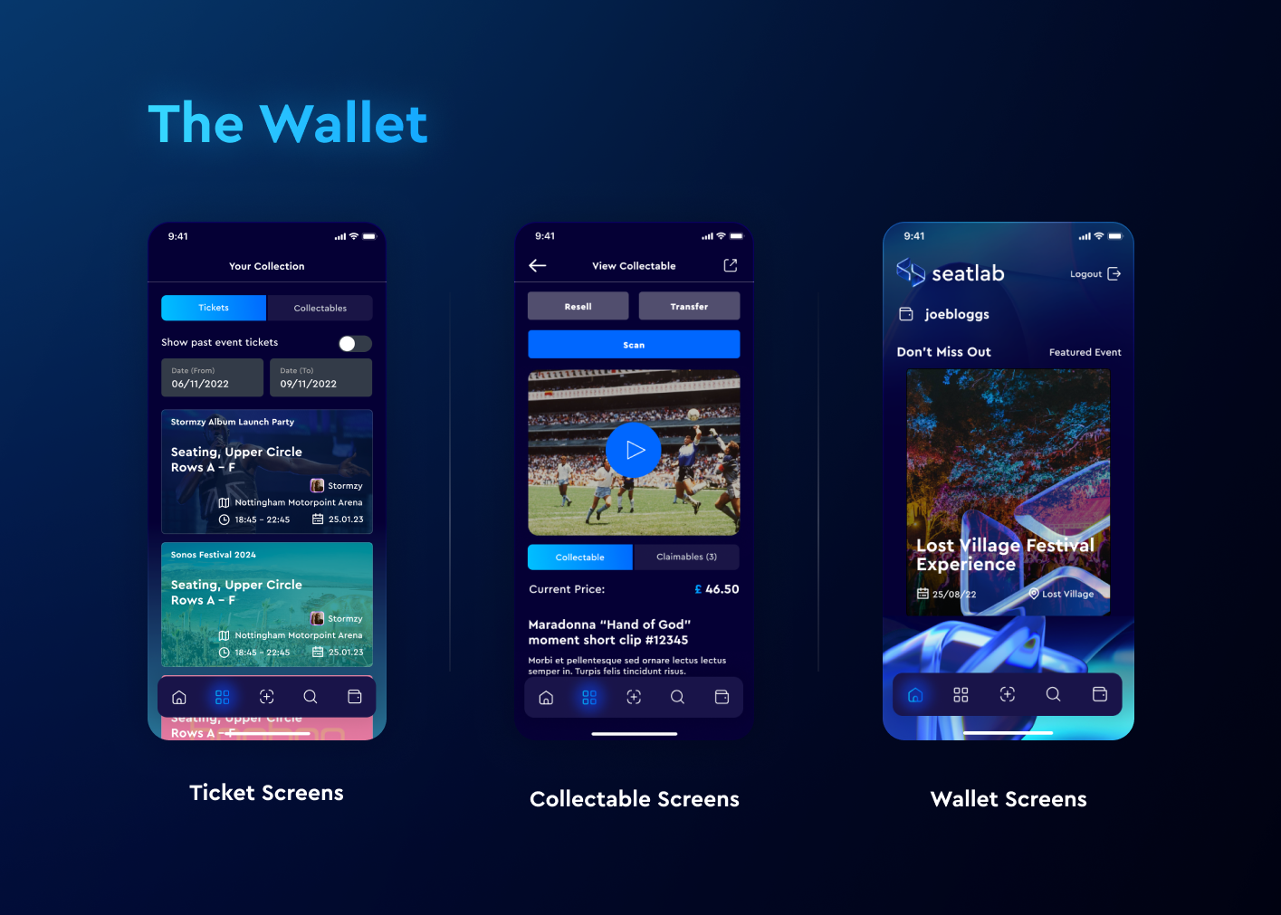 screenshot of SeatlabNFT