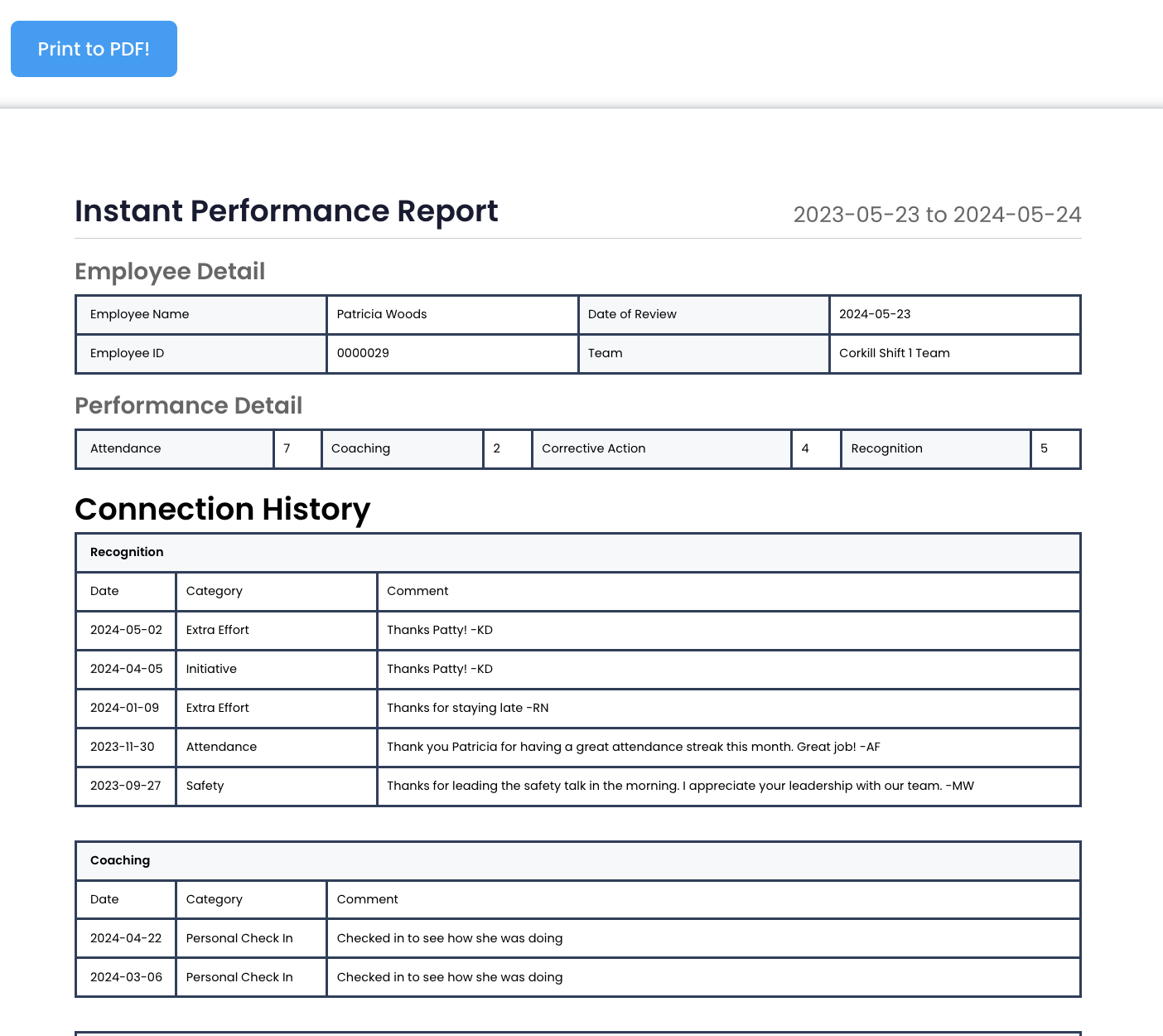 screenshot of Secchi