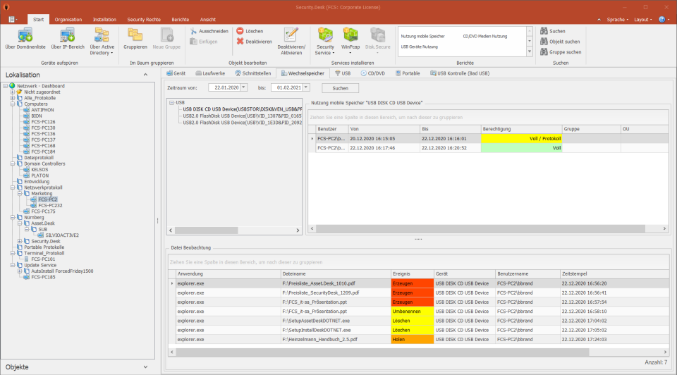screenshot of Security.Desk