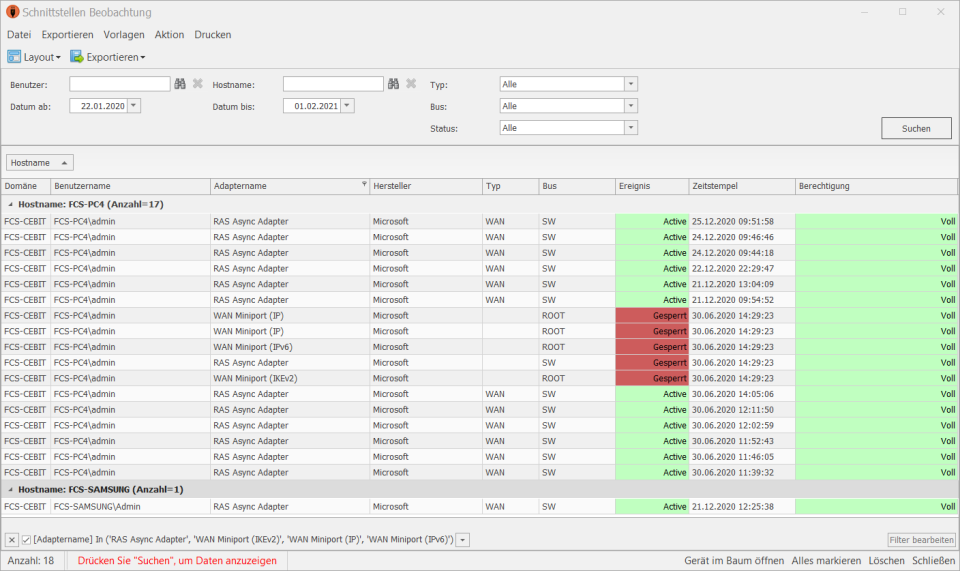 screenshot of Security.Desk