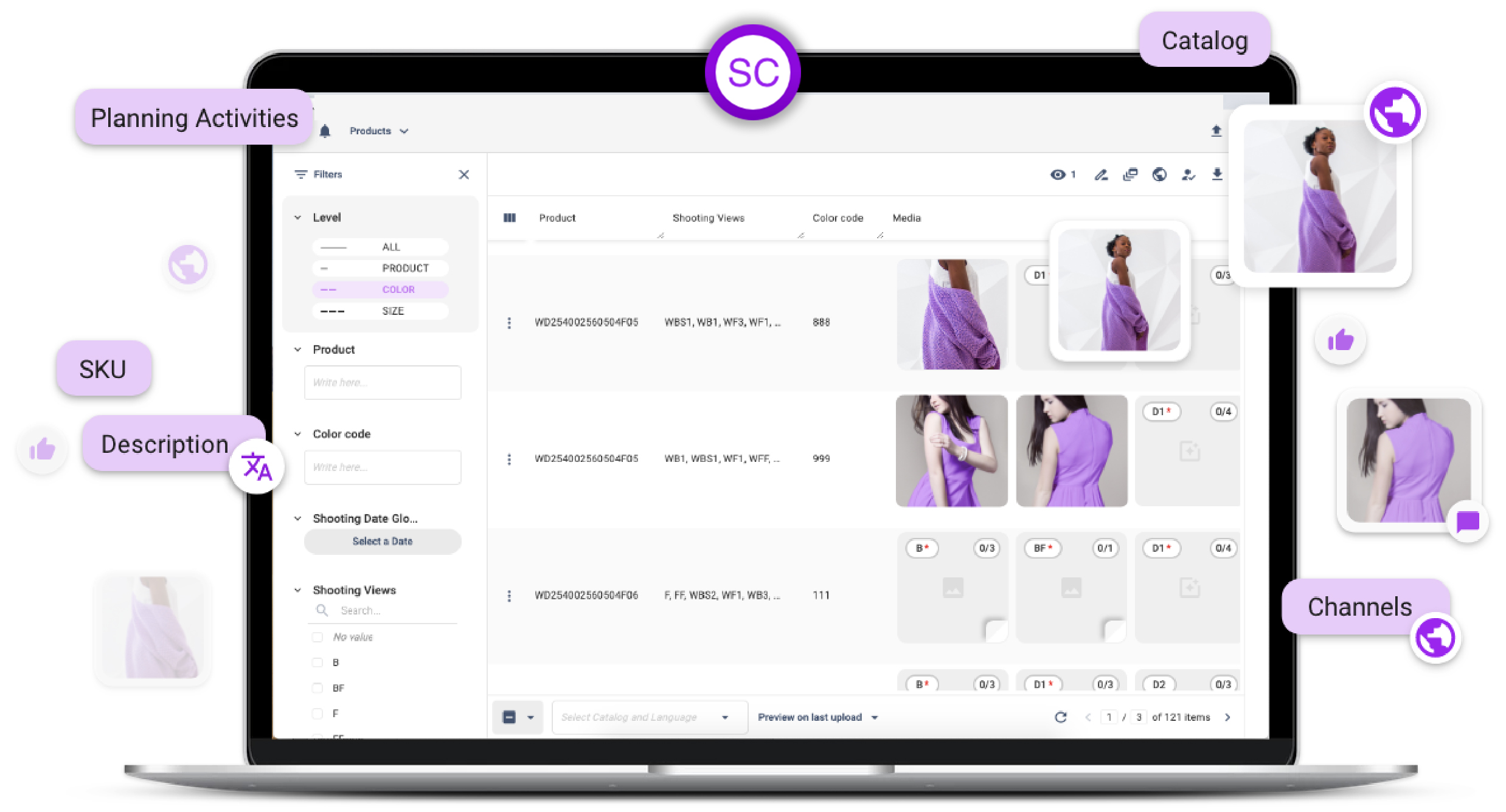 screenshot of SeeCommerce
